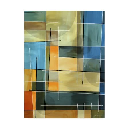 James Burghardt 'Counter Balance I' Canvas Art,24x32